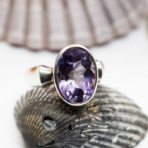 PURPLE AMETHYST RING