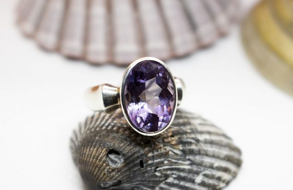 PURPLE AMETHYST RING