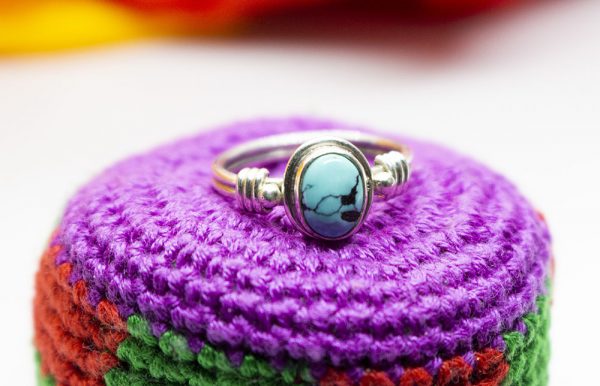 Blue Turquoise Ring